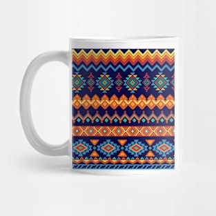 Aztec , Ethnic , Navajo , Southwest , Multicolor Mug